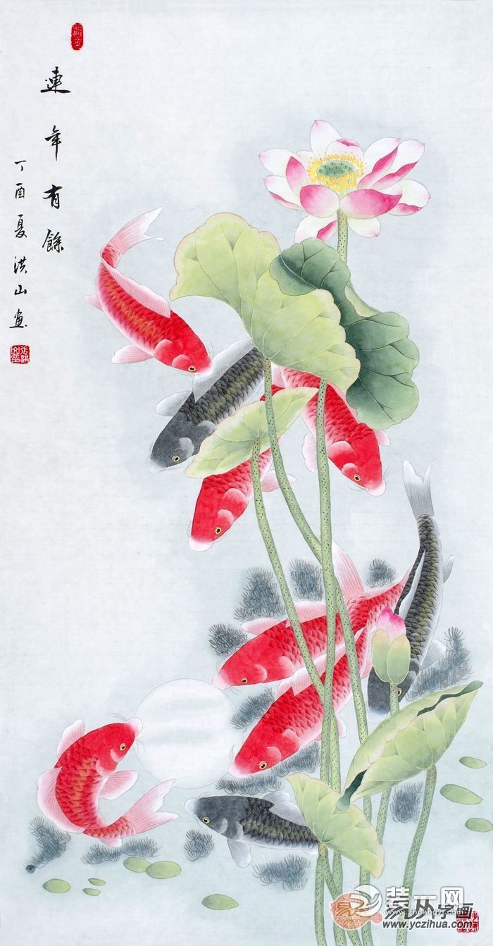 一进门看见什么最好 这四幅玄关挂画颜值高,寓意好