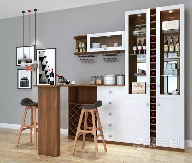 家庭"小酒吧" 18款品味十足酒柜设计装修效果图赏析