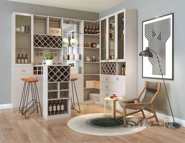 家庭"小酒吧" 18款品味十足酒柜设计装修效果图赏析
